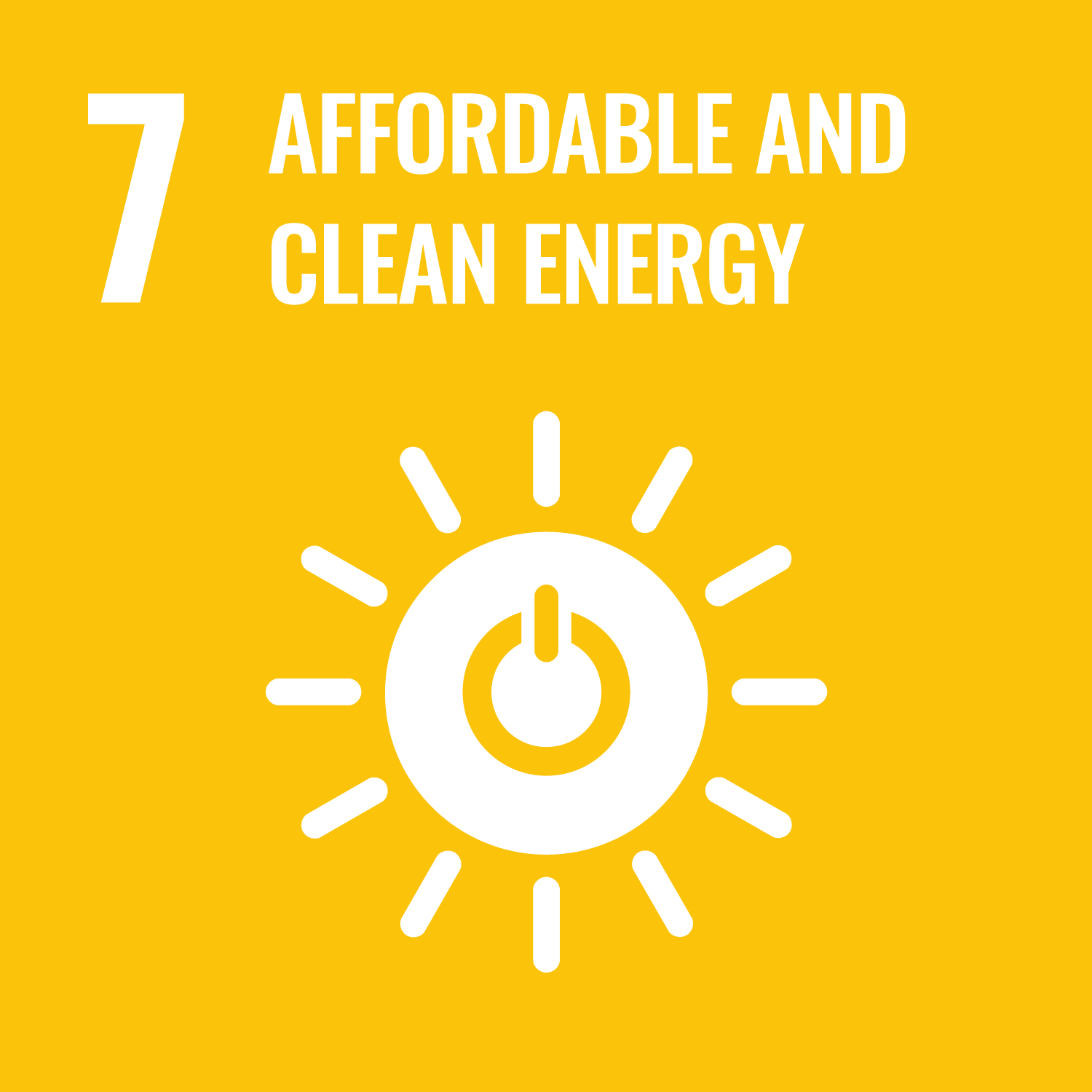 SDG 7 - Megfizethető és tiszta energia